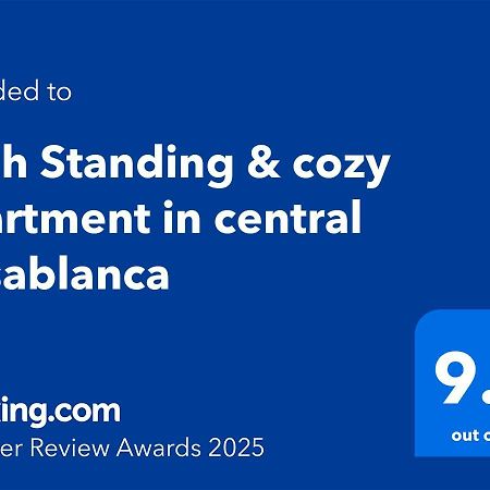 High Standing & Cozy Apartment In Central คาซาบลังกา ภายนอก รูปภาพ