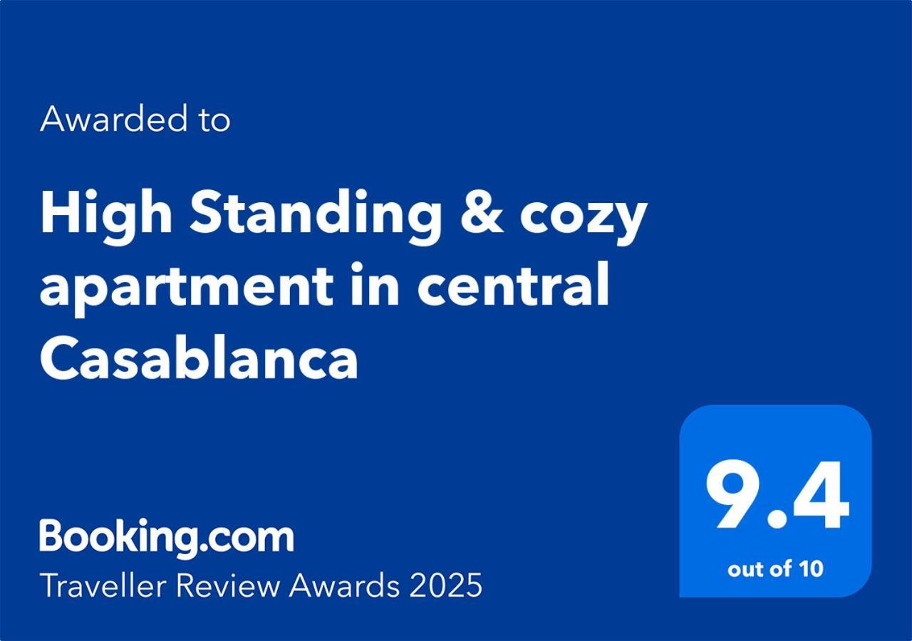 High Standing & Cozy Apartment In Central คาซาบลังกา ภายนอก รูปภาพ
